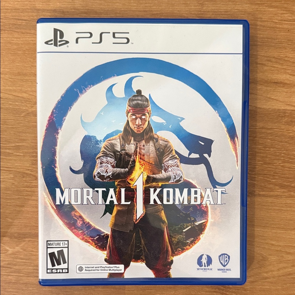 Mortal Kombat 1 for PS5 - Blue Case